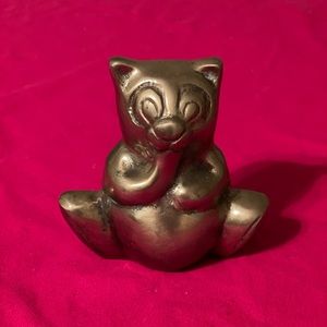 Vintage Brass baby bear
